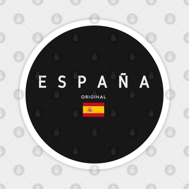 Spain flag, spanish flag Magnet by eka123